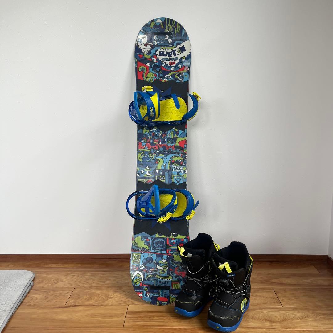 Burton youth ジュニア　スノーボード　ビンディング　ブーツセット
