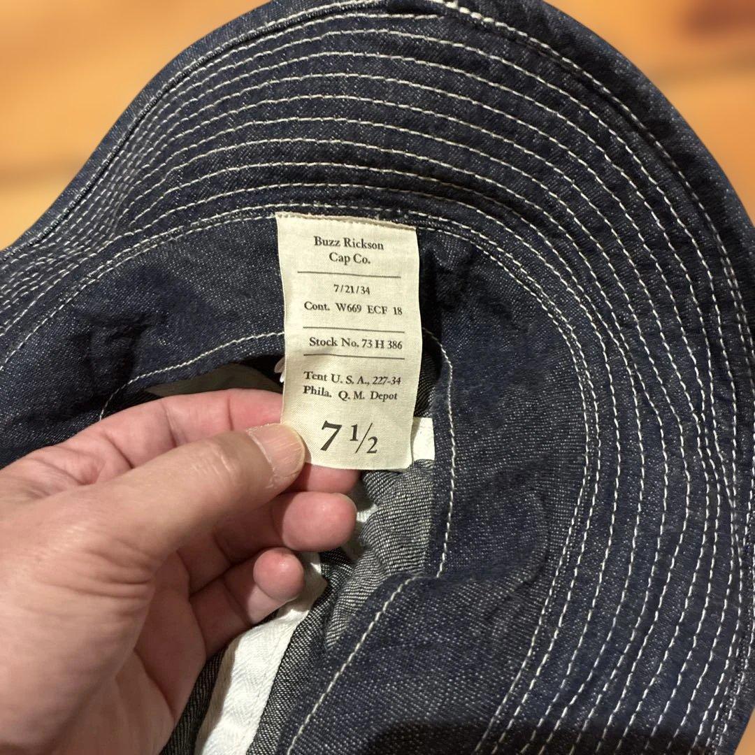 Buzz Rickson Cap Co. バケットハット 7 1/2