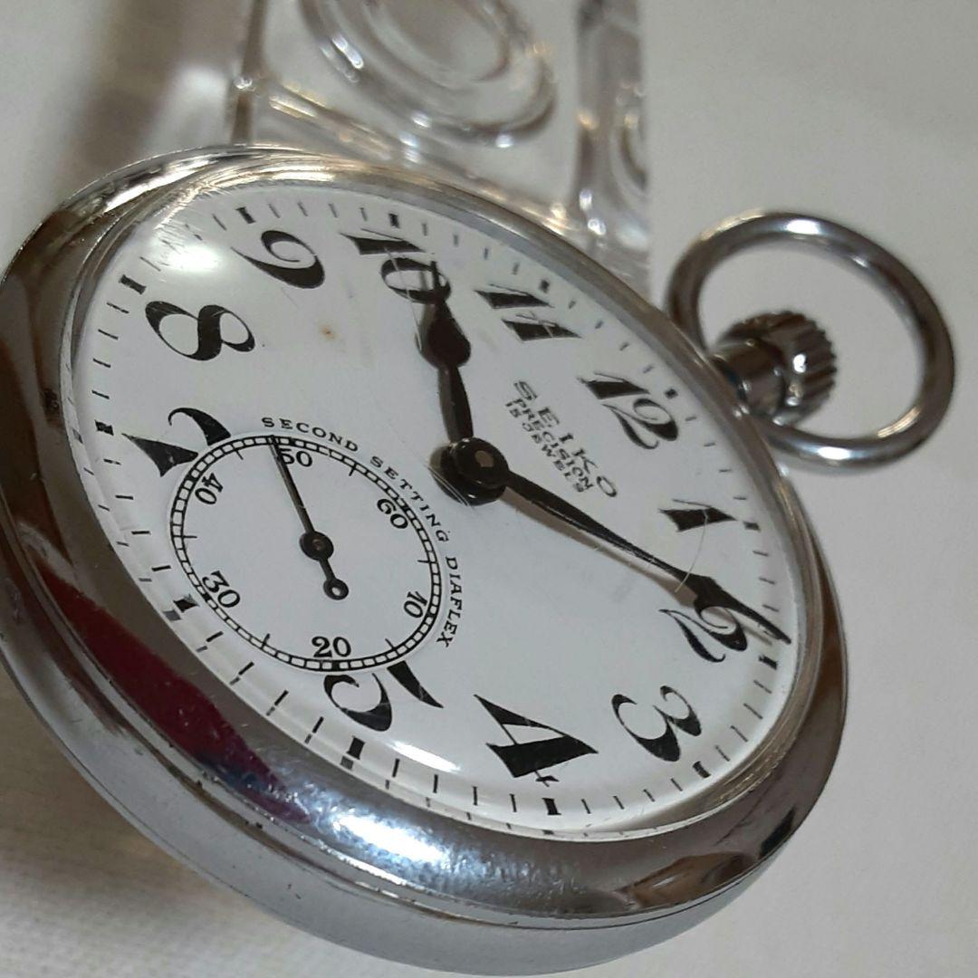 kozamugi様ご依頼　SEIKO PRECISION 昭和44年懐中時計15