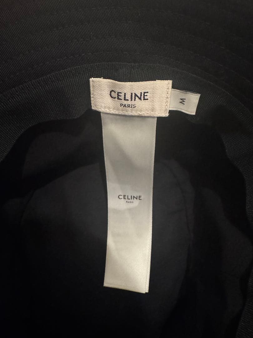 CELINE バケットハット ブラック M