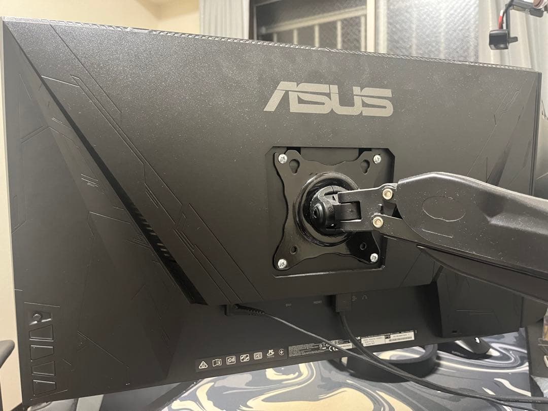 asus165hz.0.5msモニター