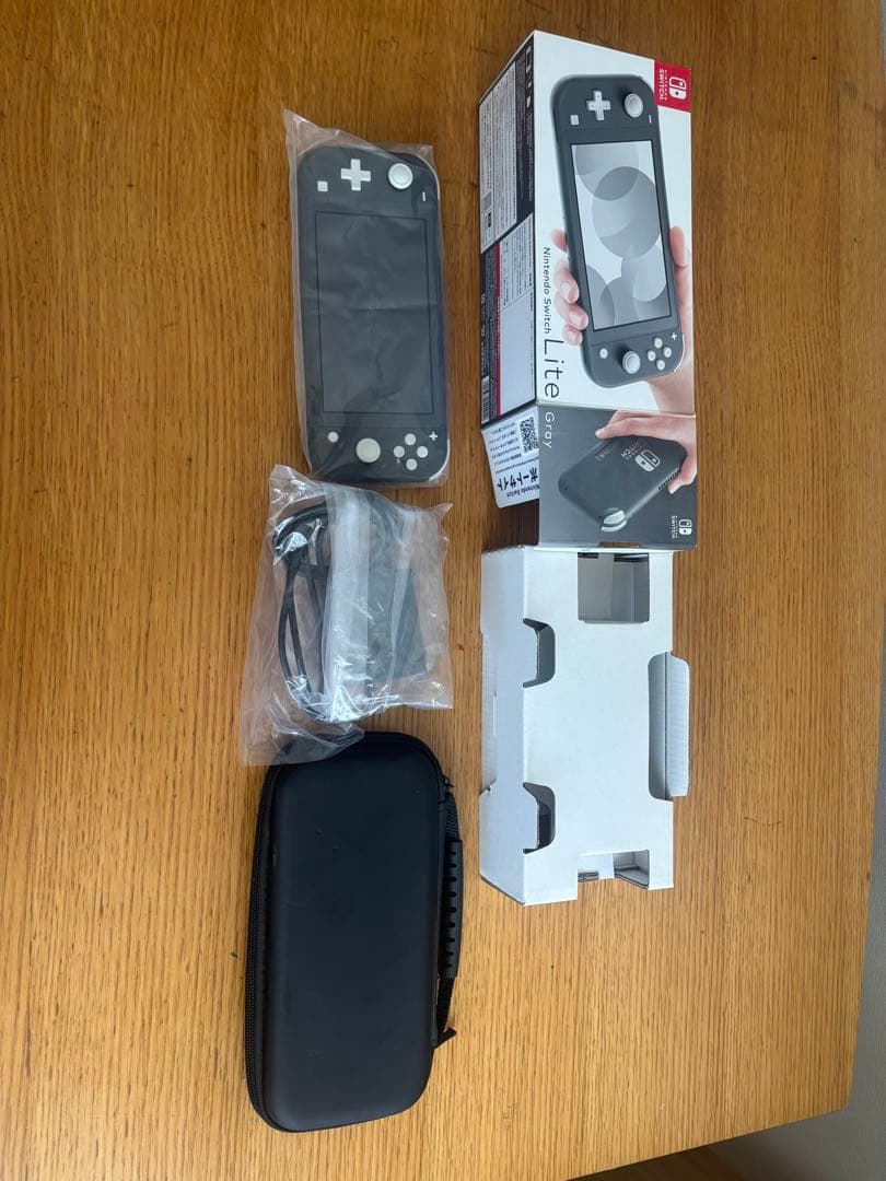 Nintendo Switch Lite グレー 箱・充電器付き