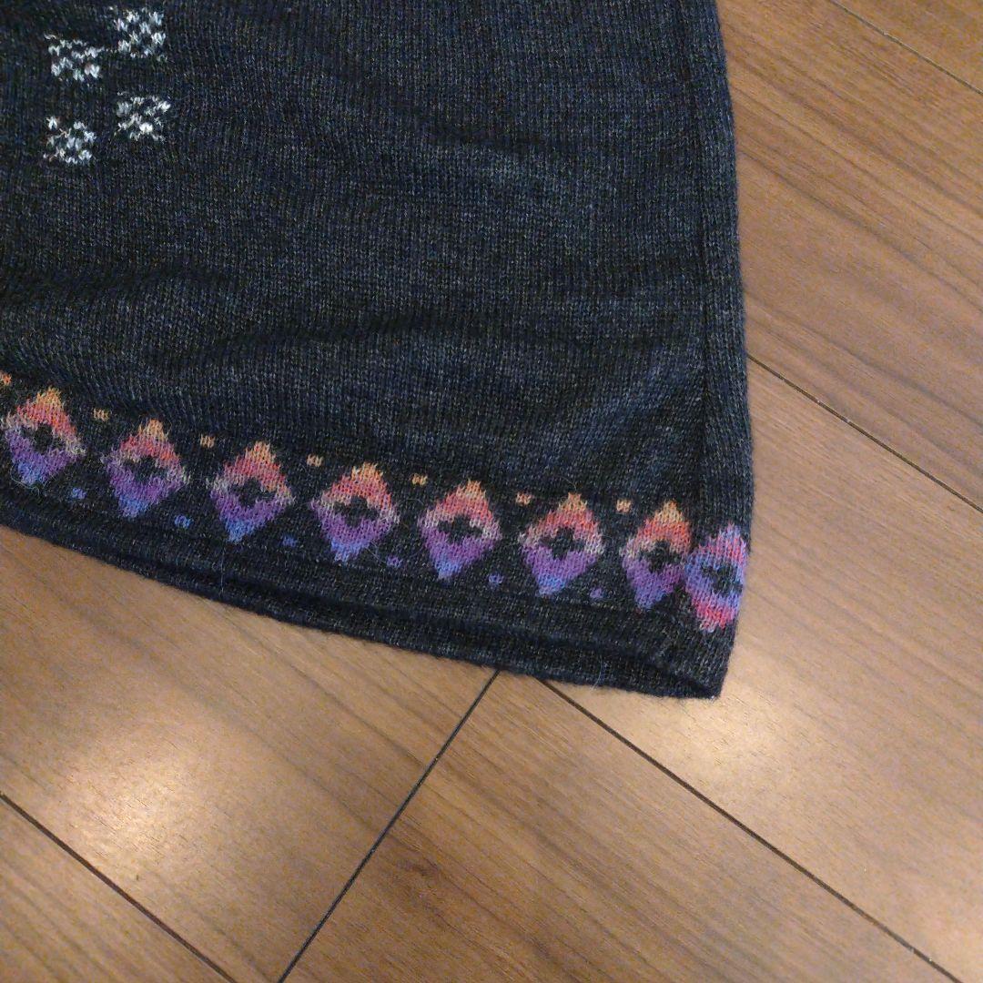 M.& Kyoko ニットワンピース(アルパカ素材)