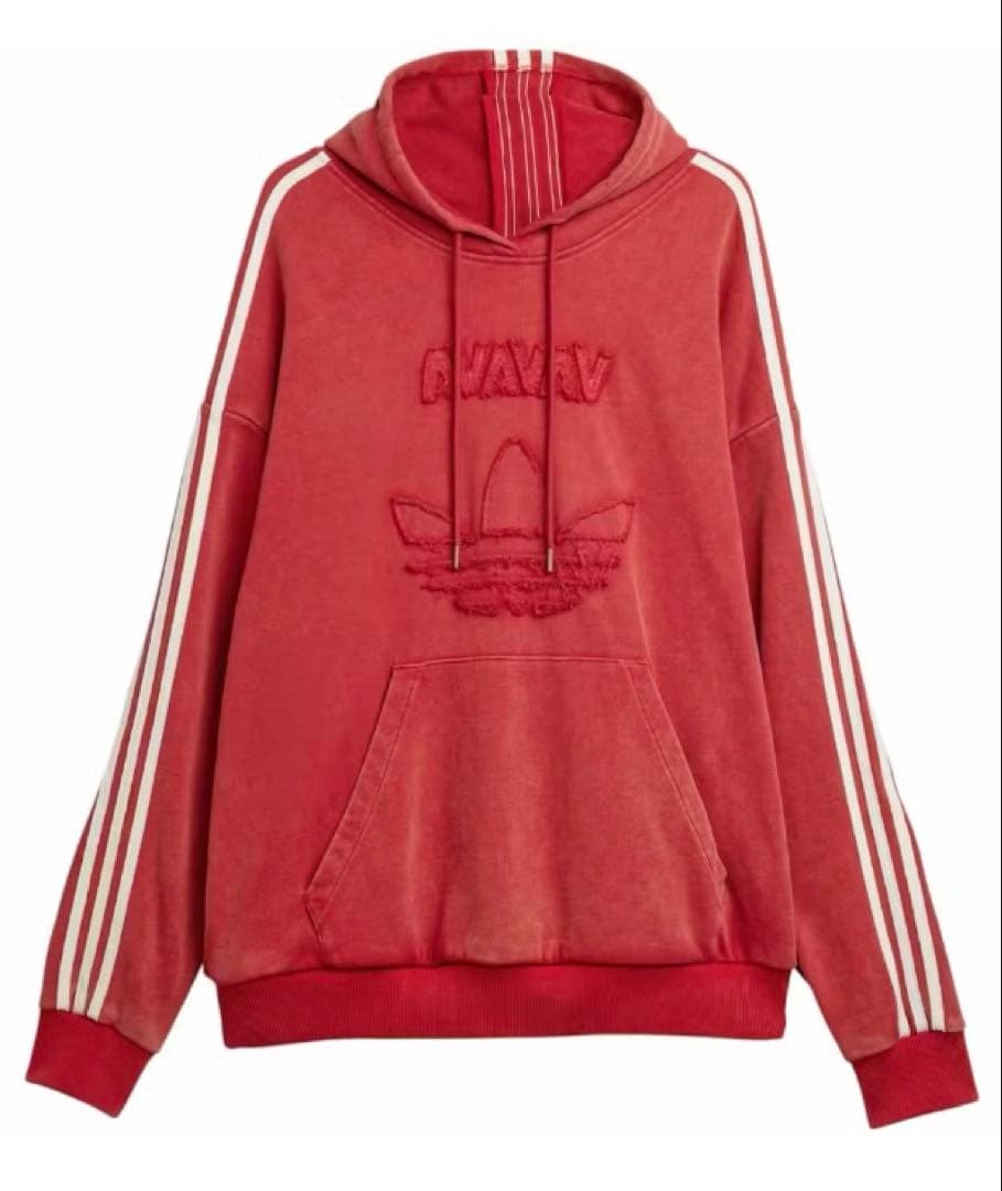 ADIDAS BY AVAVAV ショルダーレスフーディー