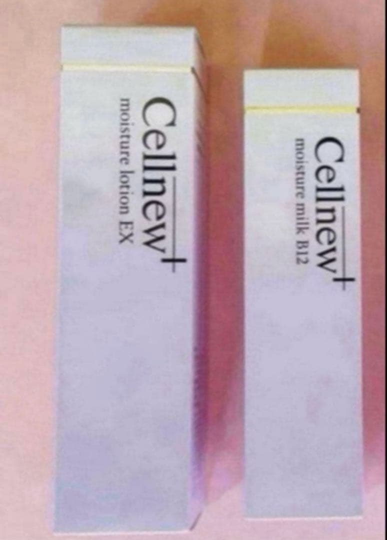 セルニュープラスモイスチュアローションEX モイスチュアミルクB12 各1本