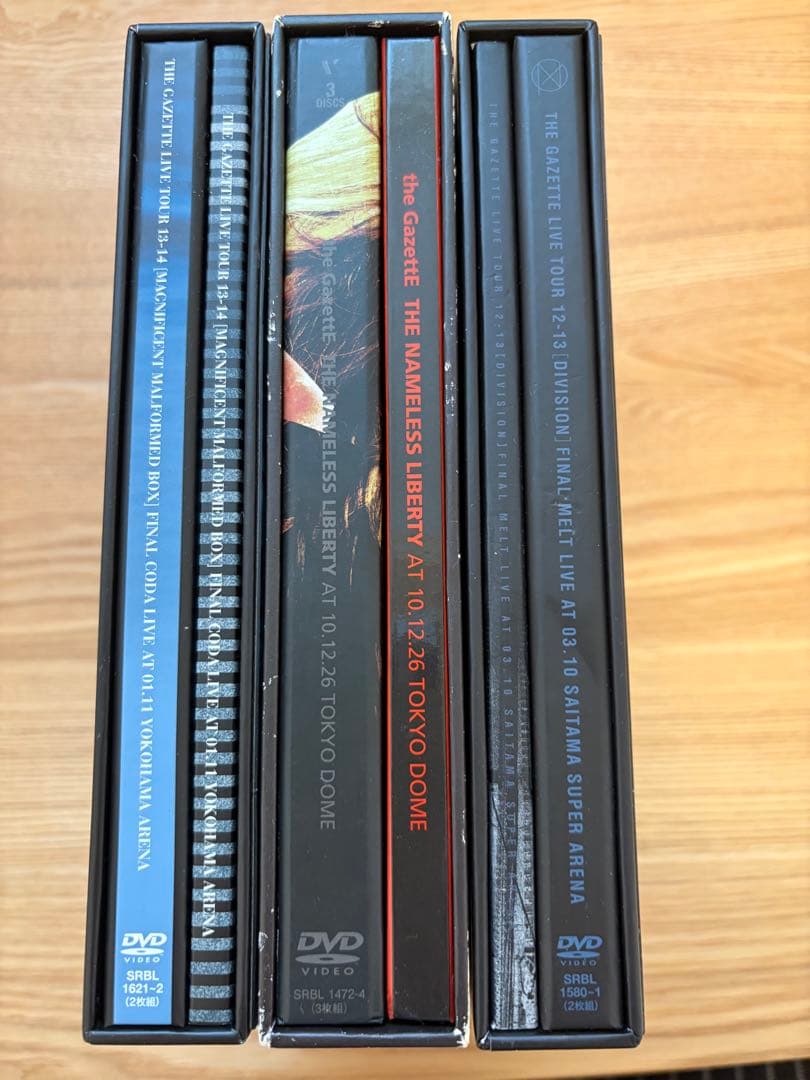 the GazettE NINTH 他DVD3種
