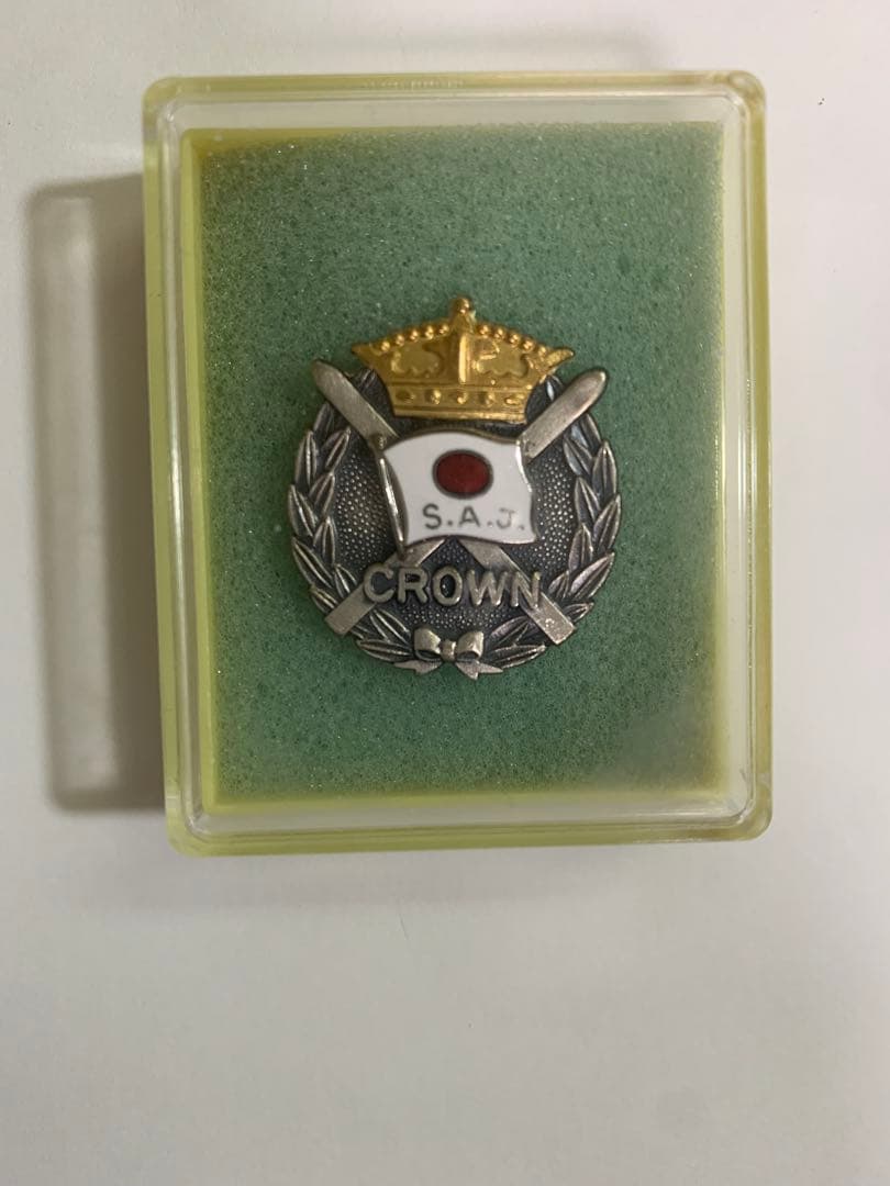 スキーバッジ　SAJ全日本スキー連盟 クラウンプライズ　バッジ