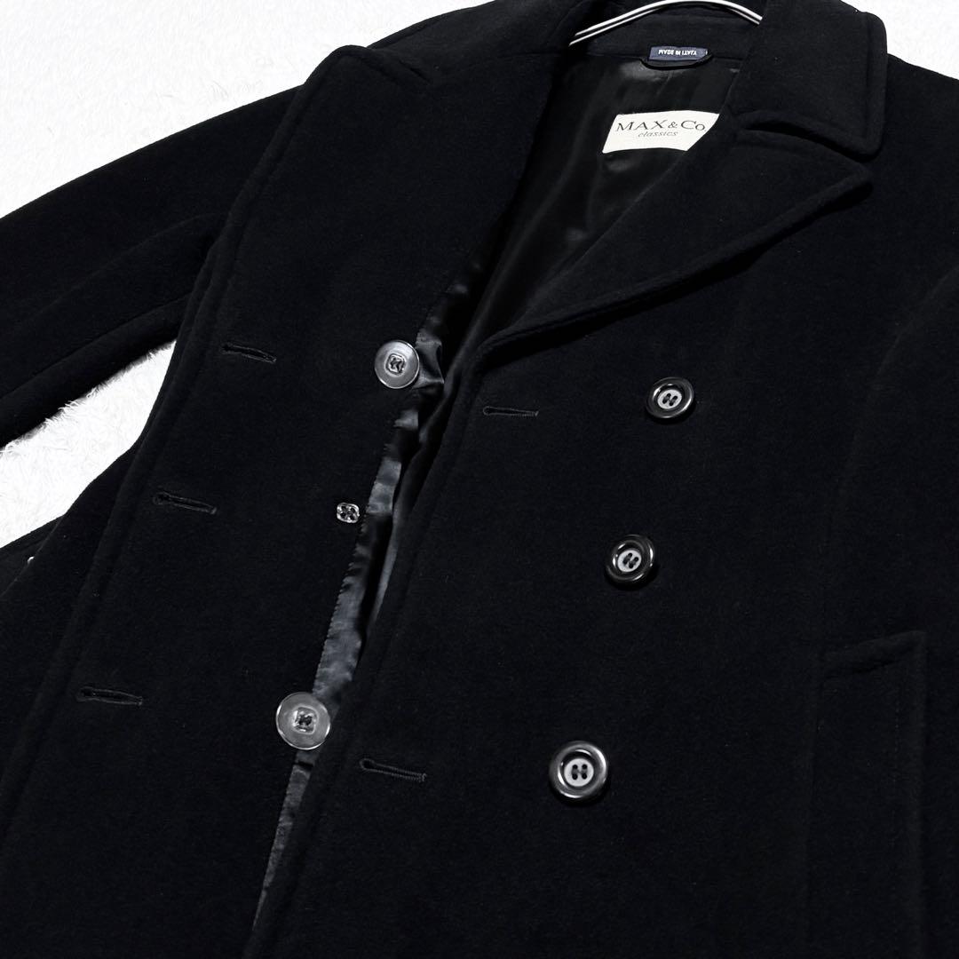 【美品】マックスマーラ Max&co バージンウール アンゴラ コート 上品
