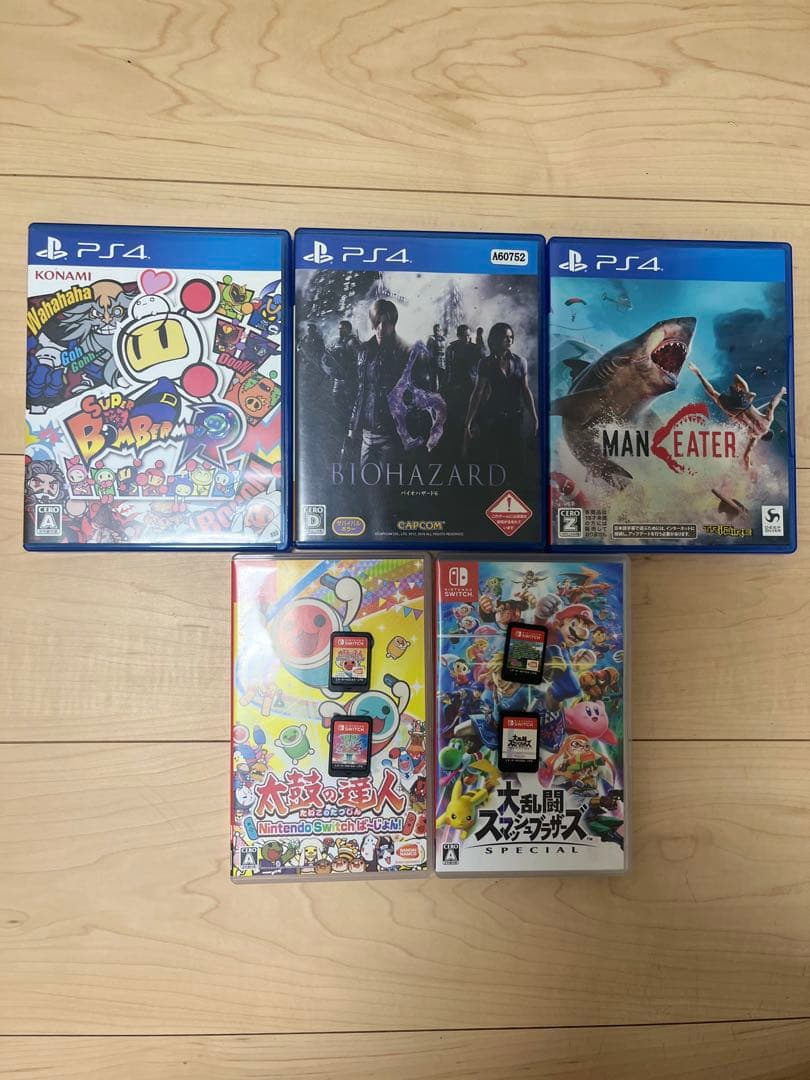 PS4 、Nintendo Switchソフトセット