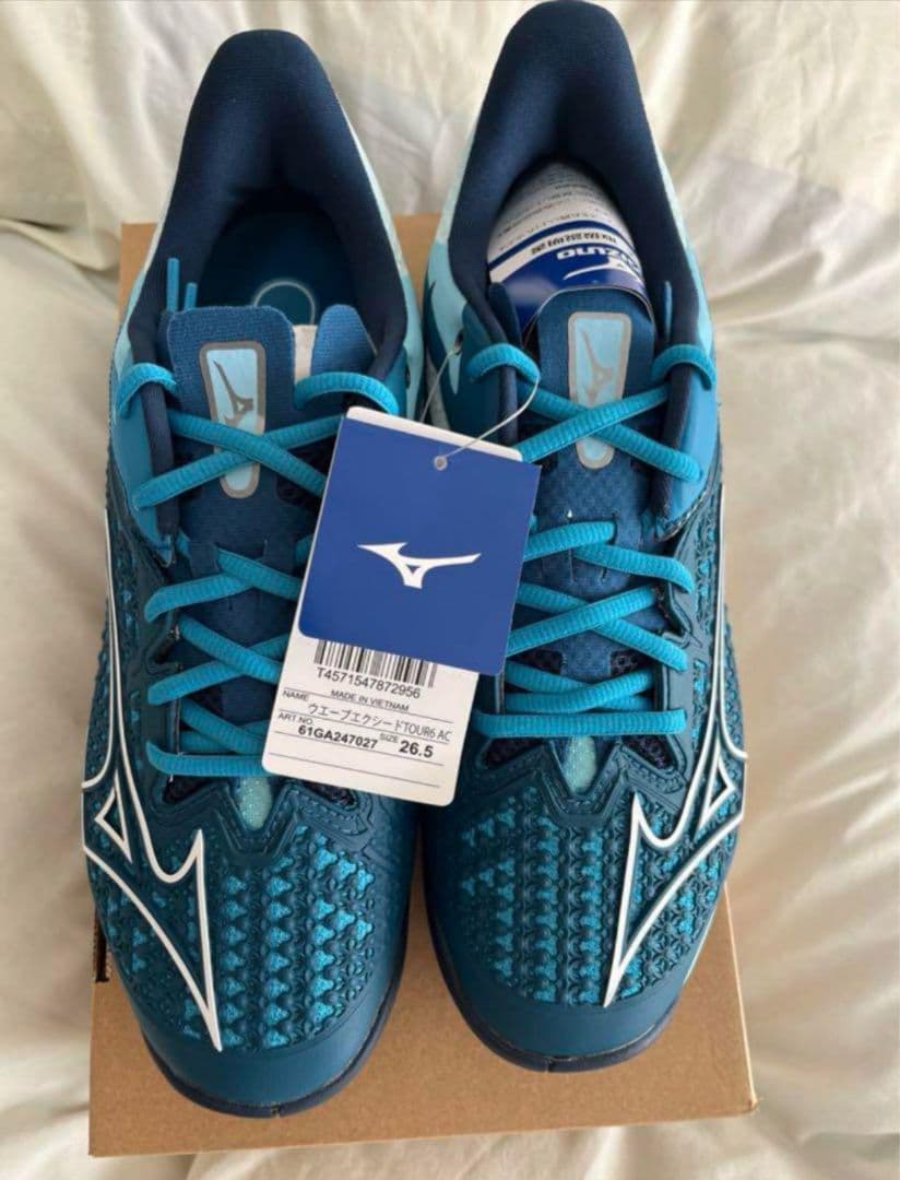 【未使用】ミズノ ウェーブエクシードTOUR6 AC 26.5cm