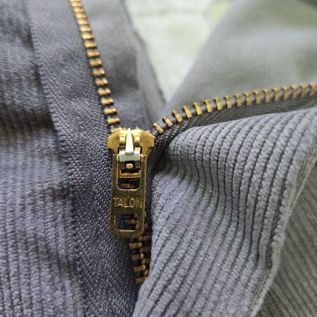 80s Dickies グレー コーデュロイ タロンジップ 希少