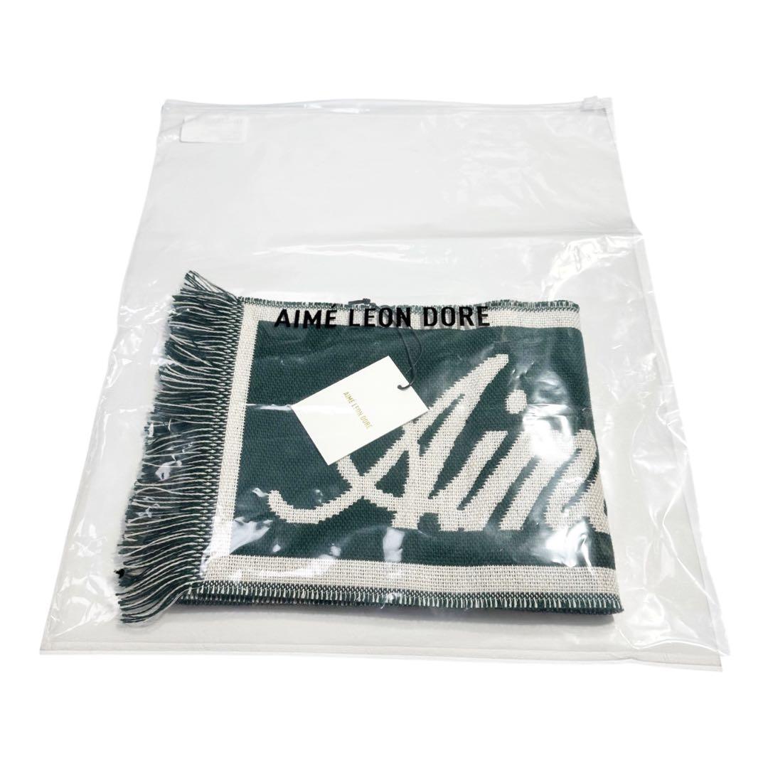 新品 Aime Leon Dore Wool Script Scarf マフラー