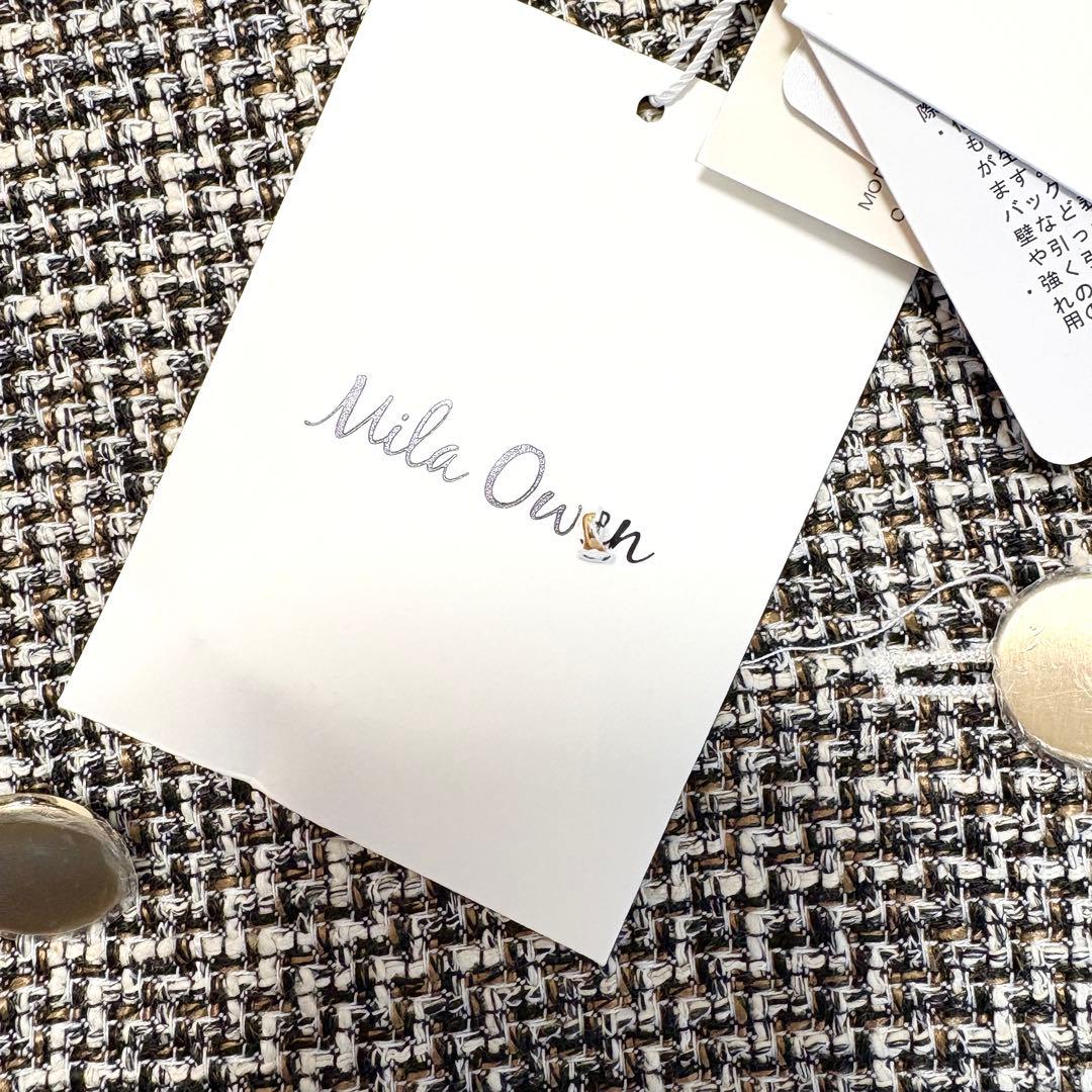 【タグ付き】ミラオーウェン　テーラードジャケット　ツイード　ジャケット