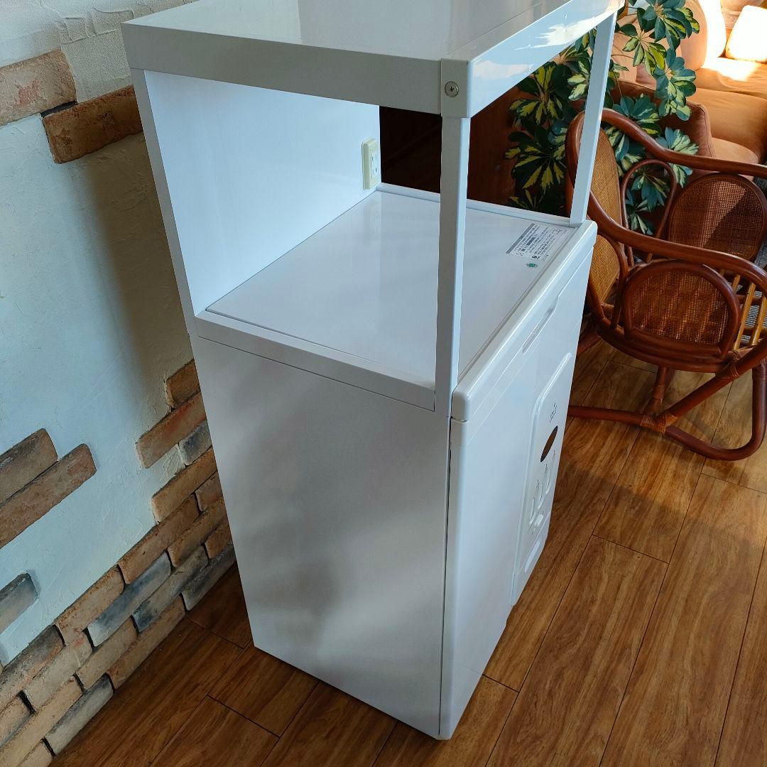 エムケー精工　キッチン収納庫　米びつ付きレンジ台　CD-304　コンセント付き