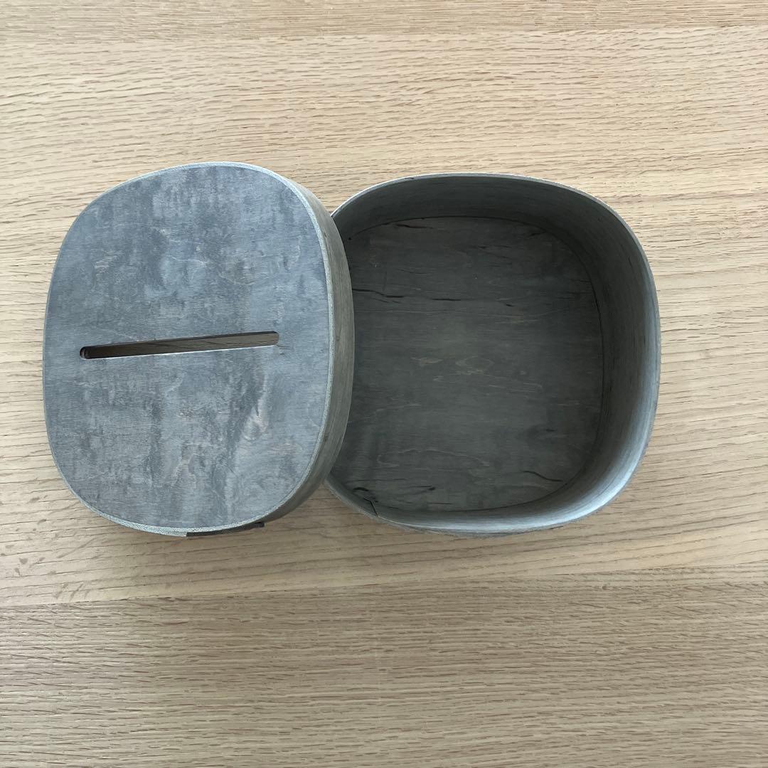 IFUJI TISSUE BOX-CUBE S-TYPE gray/草木染