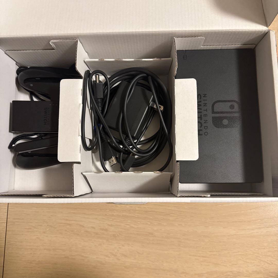 【ジャンク品】Nintendo Switch 本体 グレー　箱付き