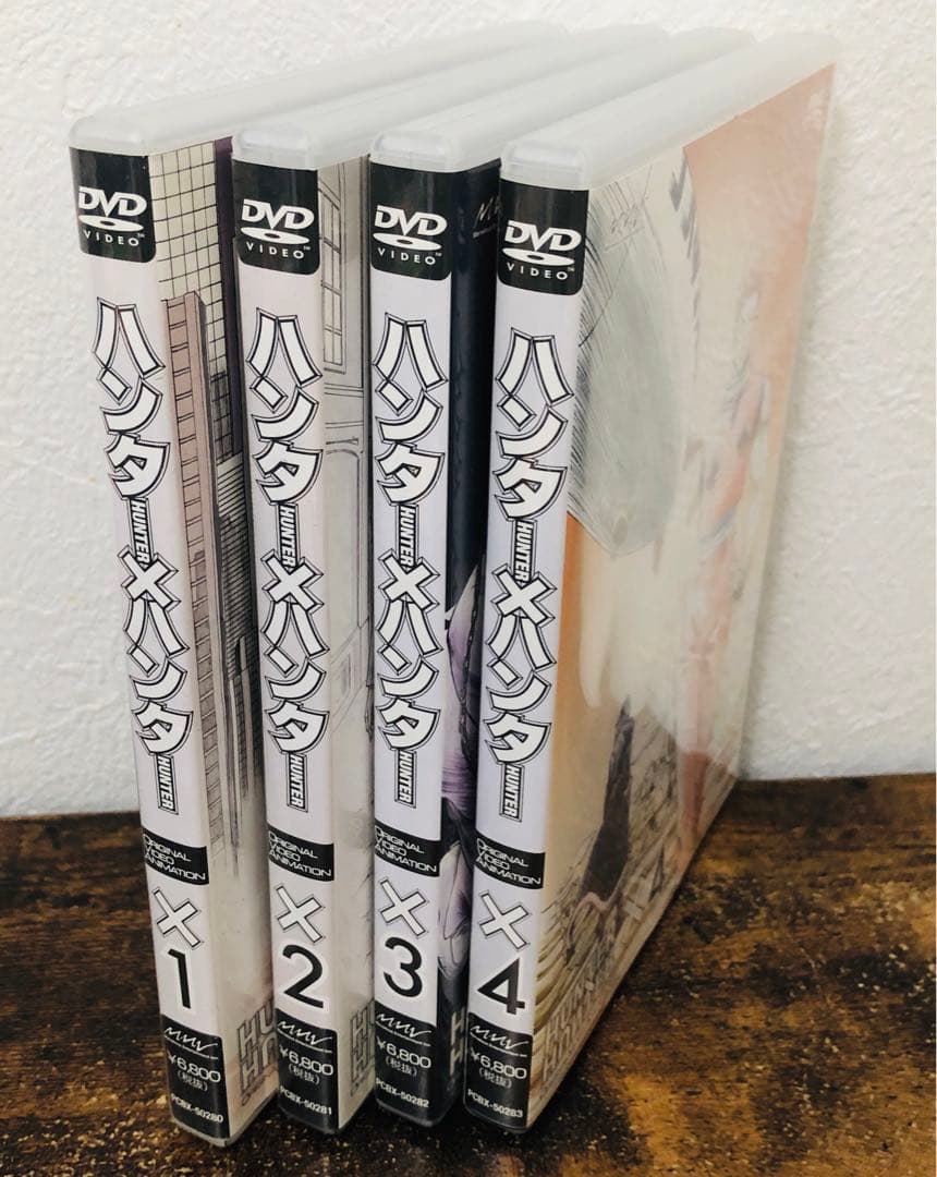 良品 HUNTER×HUNTER ヨークシン編 OVA DVD 全4巻セット