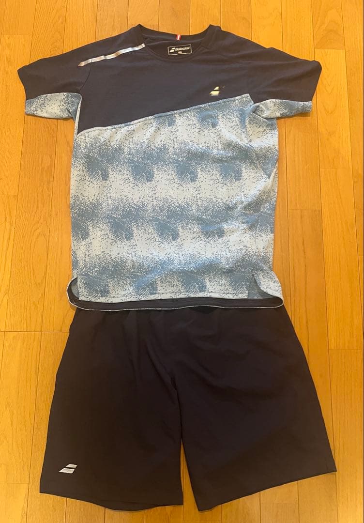 【最新作】バボラ　メンズ　テニスウェア上下セット