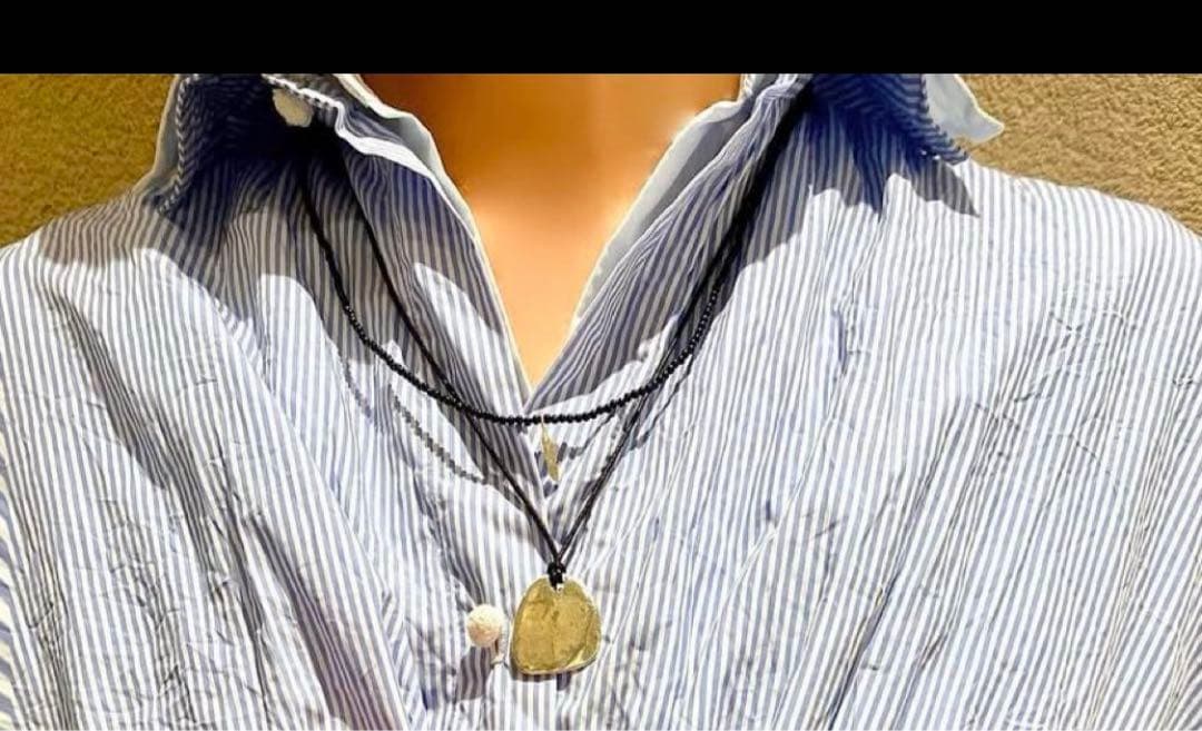 ロザマリア　ビーズネックレス