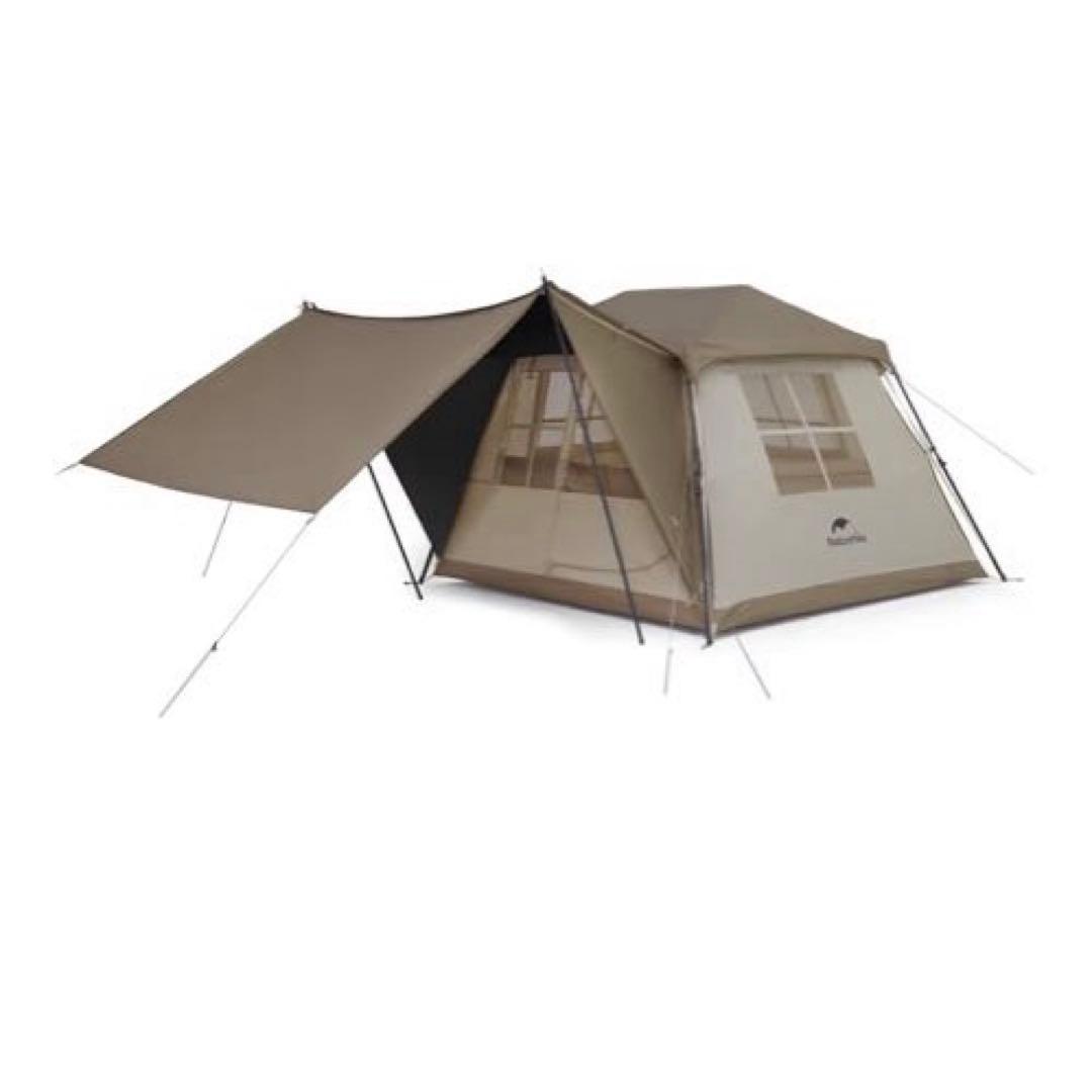 Naturehike テント ベージュ village5.0 ビレッジ キャンプ