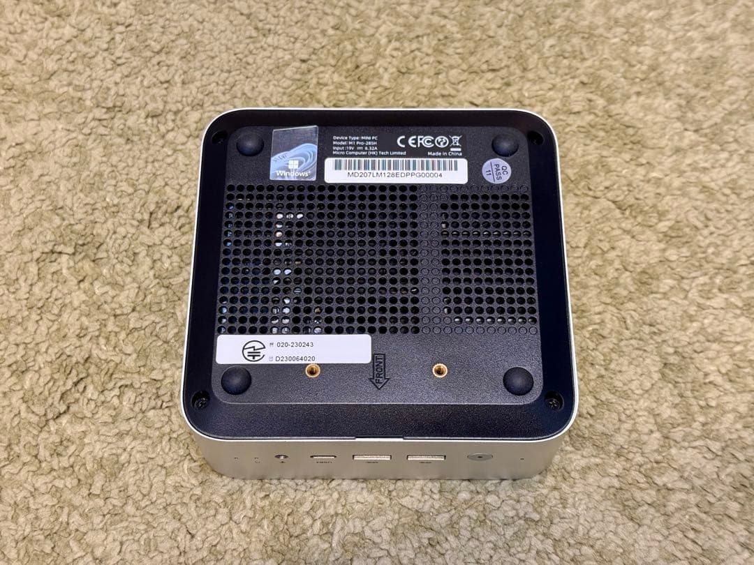 【美品】ミニPC Minisforum M1 Pro 285H/32GB/1TB