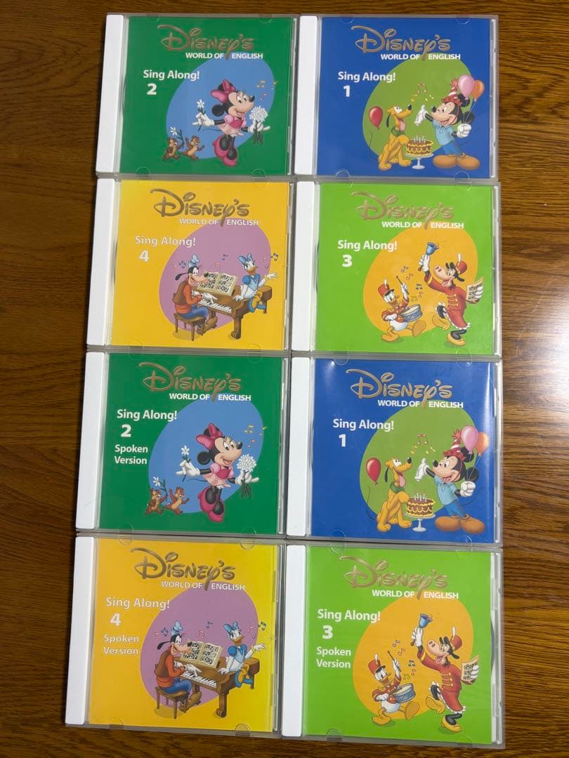 再度値下げ‼️DWE ディズニー英語システム　正規購入DVD／CD／本