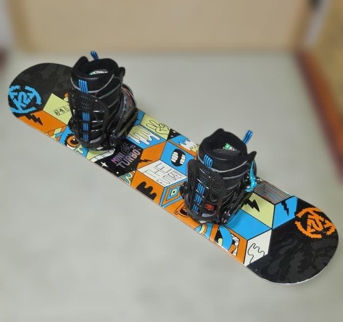 K2 MINI TURBO 90 　キッズ用　スノーボード 3点セット
