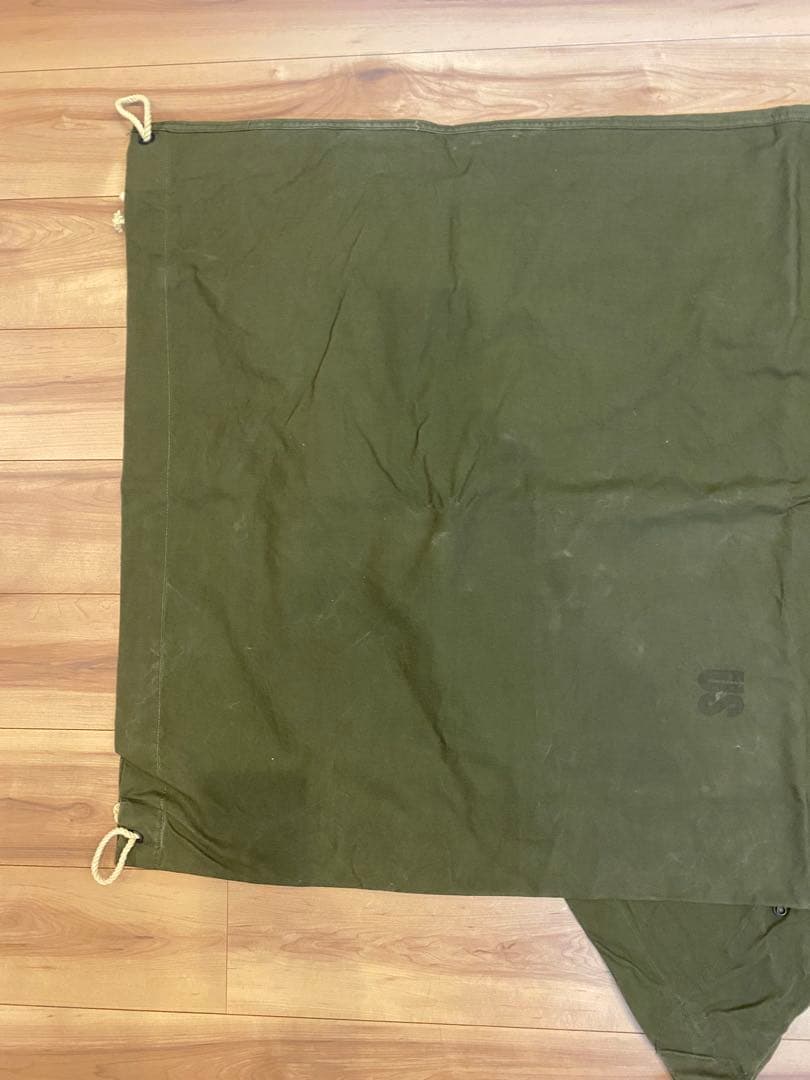 軍幕　米軍　USパップテント シェルターハーフ　89年会計　幕2枚　状態◎