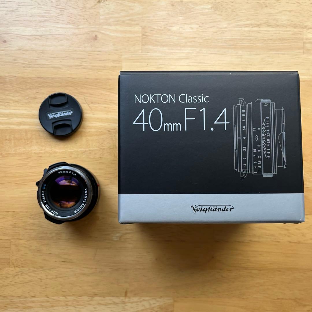 マウントアダプター付きNOKTON classic 35mm F1.4 SC