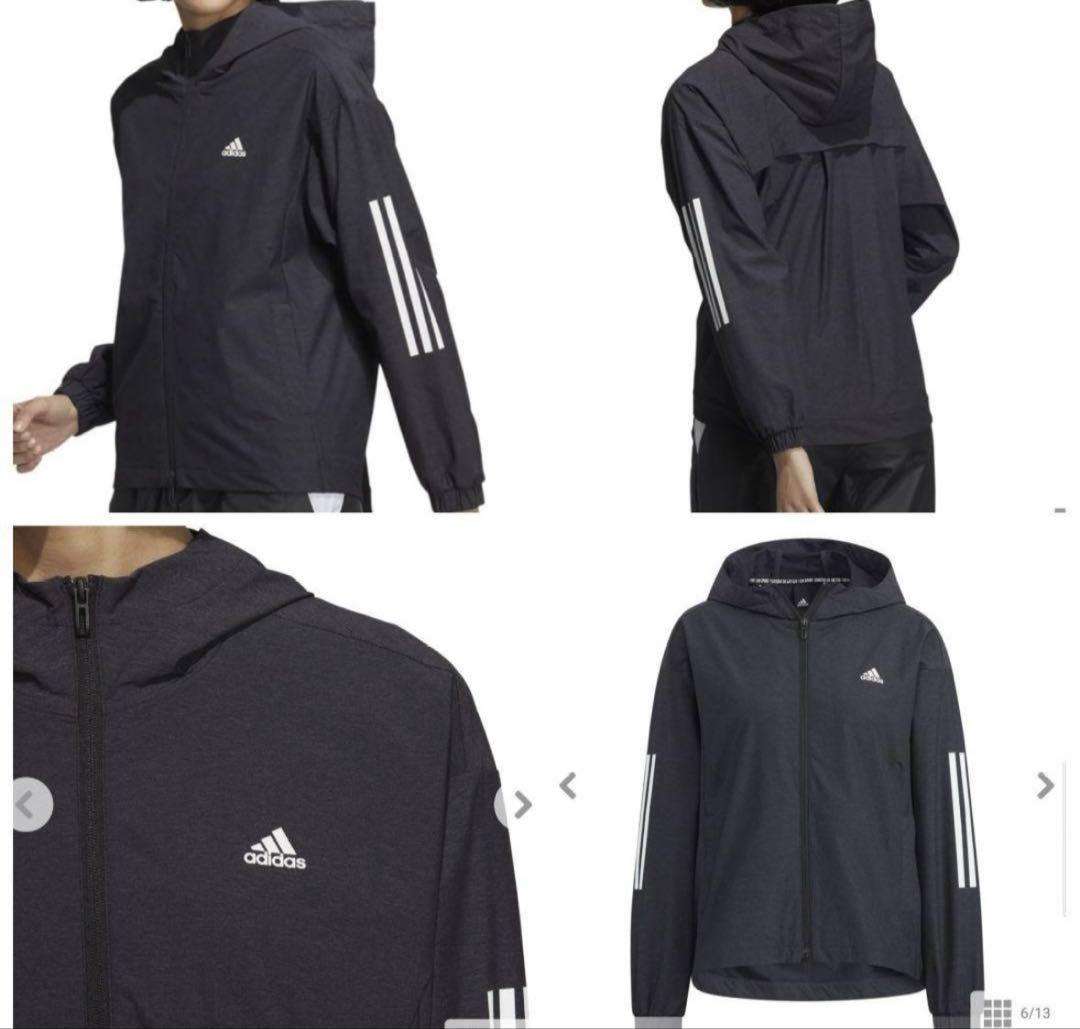 最終値下げ【希少】アディダス　ウインドブレーカー上下　レディース M　新品未使用