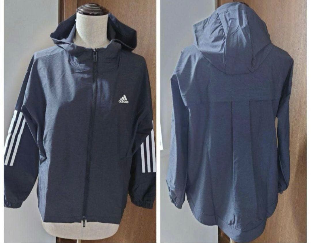 最終値下げ【希少】アディダス　ウインドブレーカー上下　レディース M　新品未使用