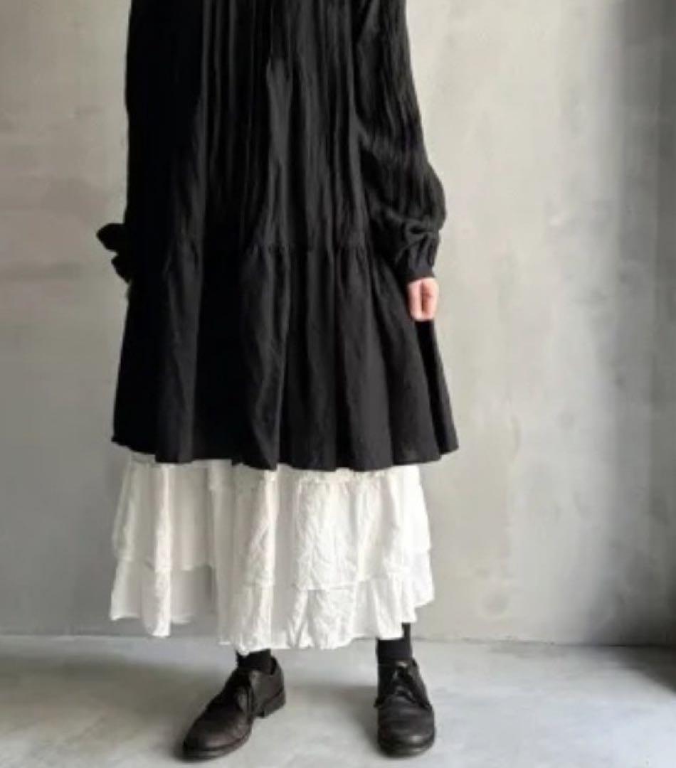 レア・新品　HALLELUJAH ハレルヤ　ティアードパンツ　ホワイト