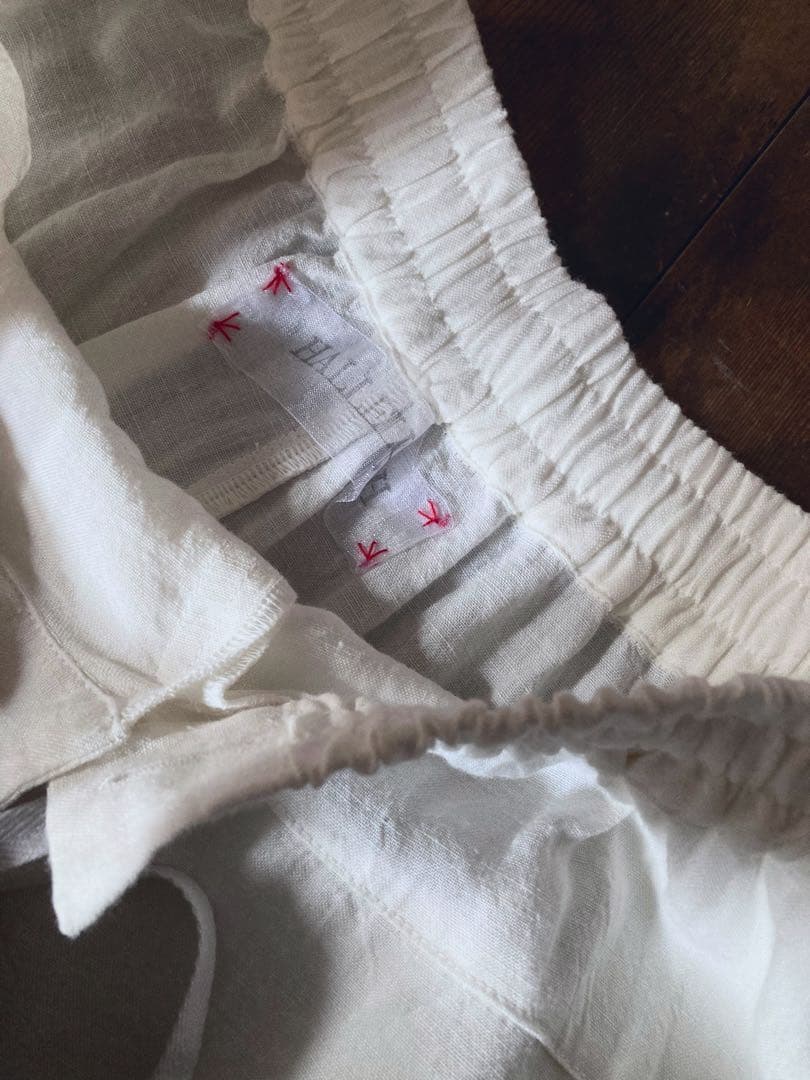 レア・新品　HALLELUJAH ハレルヤ　ティアードパンツ　ホワイト