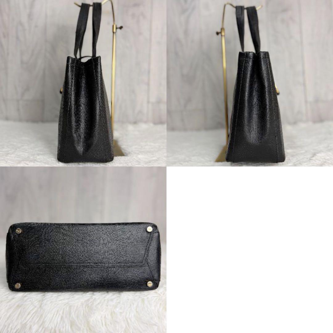 人気♡ヴァラリボン♡フェラガモ リザード型押し レザー 2wayショルダーバッグ