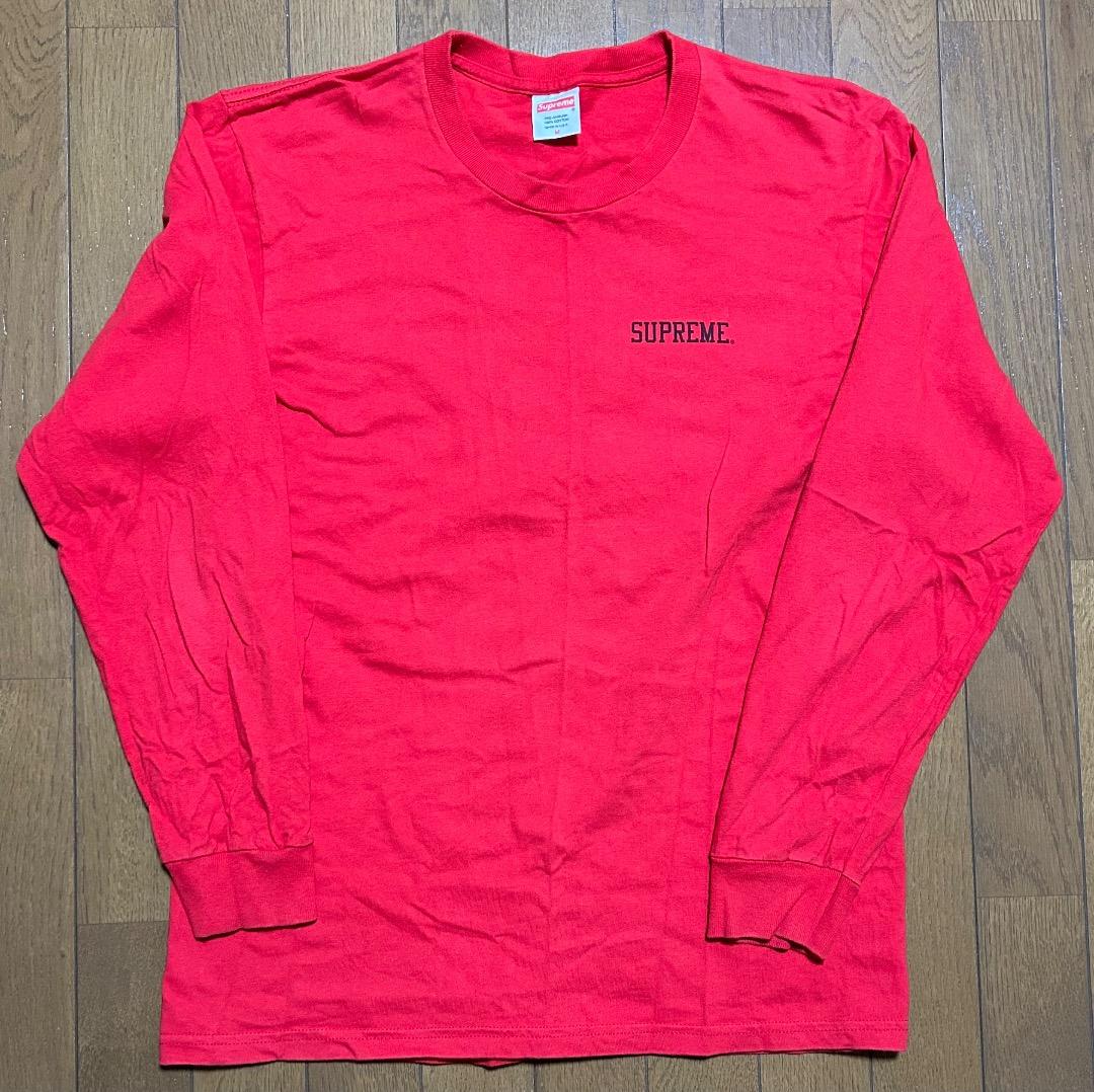 16FW Araki for Supreme ARAKI ロンT 赤 M