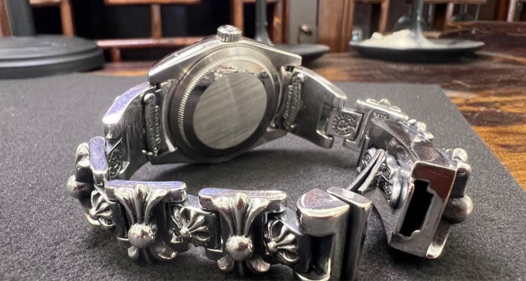 時計ベルト　人気商品　新型連続クロスベルト　17cm