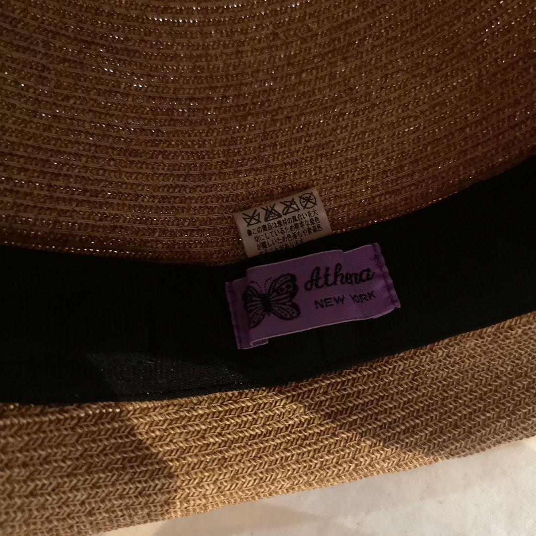 アシーナニューヨーク　バーニーズニューヨーク　ストローハット