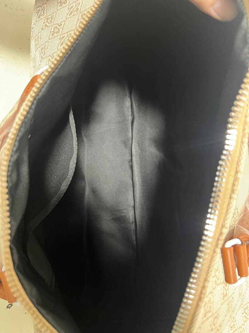 ジョーダン　モノグラム ボストンバッグ　ベージュ　未使用