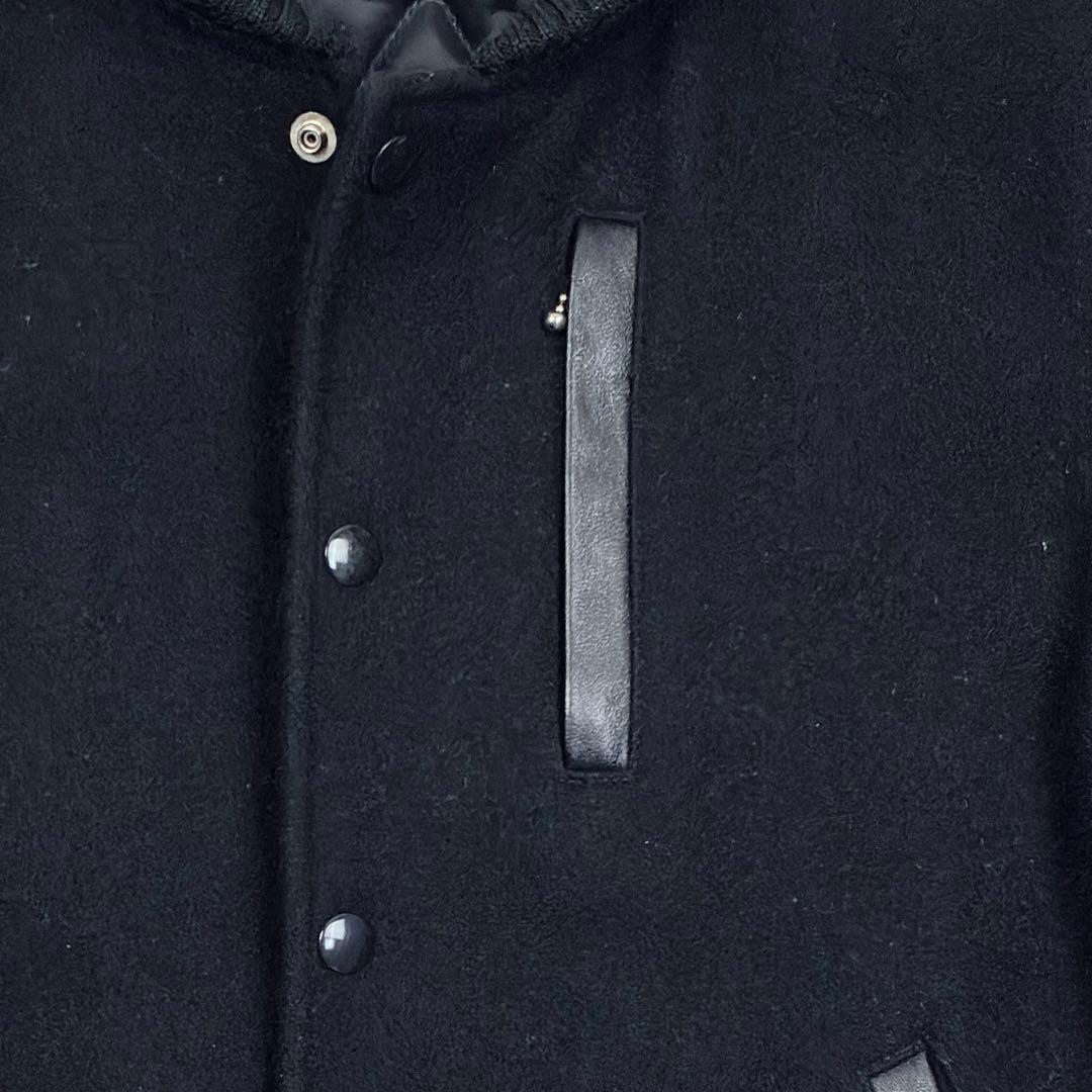 美品　アーバンリサーチ　ショールカラー　ラムレザー　ウールメルトン　スタジャンL