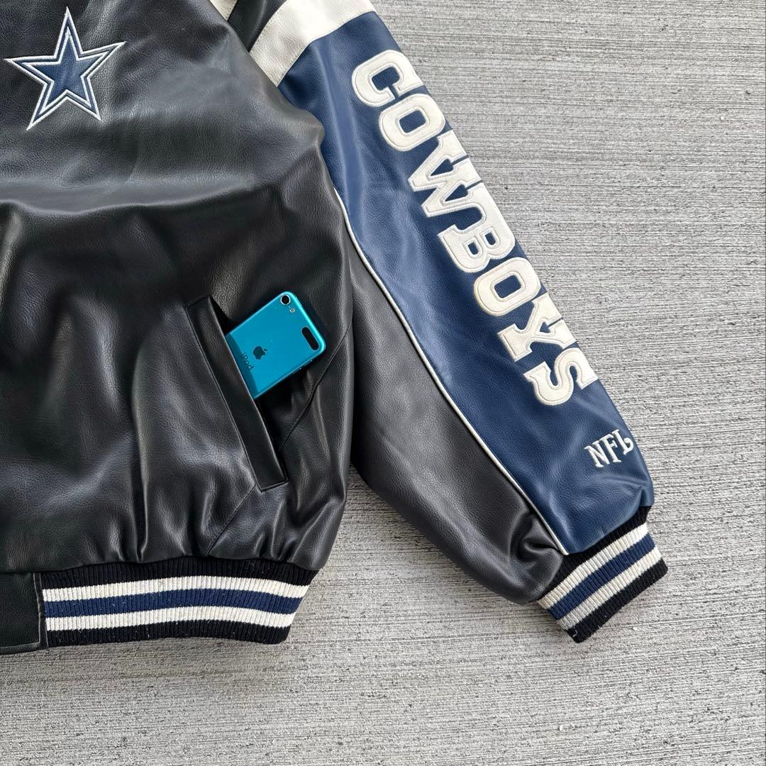 ジャケット・アウター 90s NFL Cowboys leather jacket vintage
