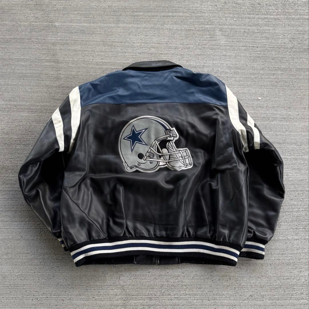 ジャケット・アウター 90s NFL Cowboys leather jacket vintage