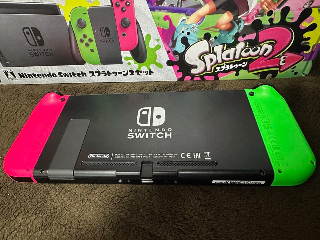 Nintendo Switch 本体 スプラトゥーン2エディション フルセット