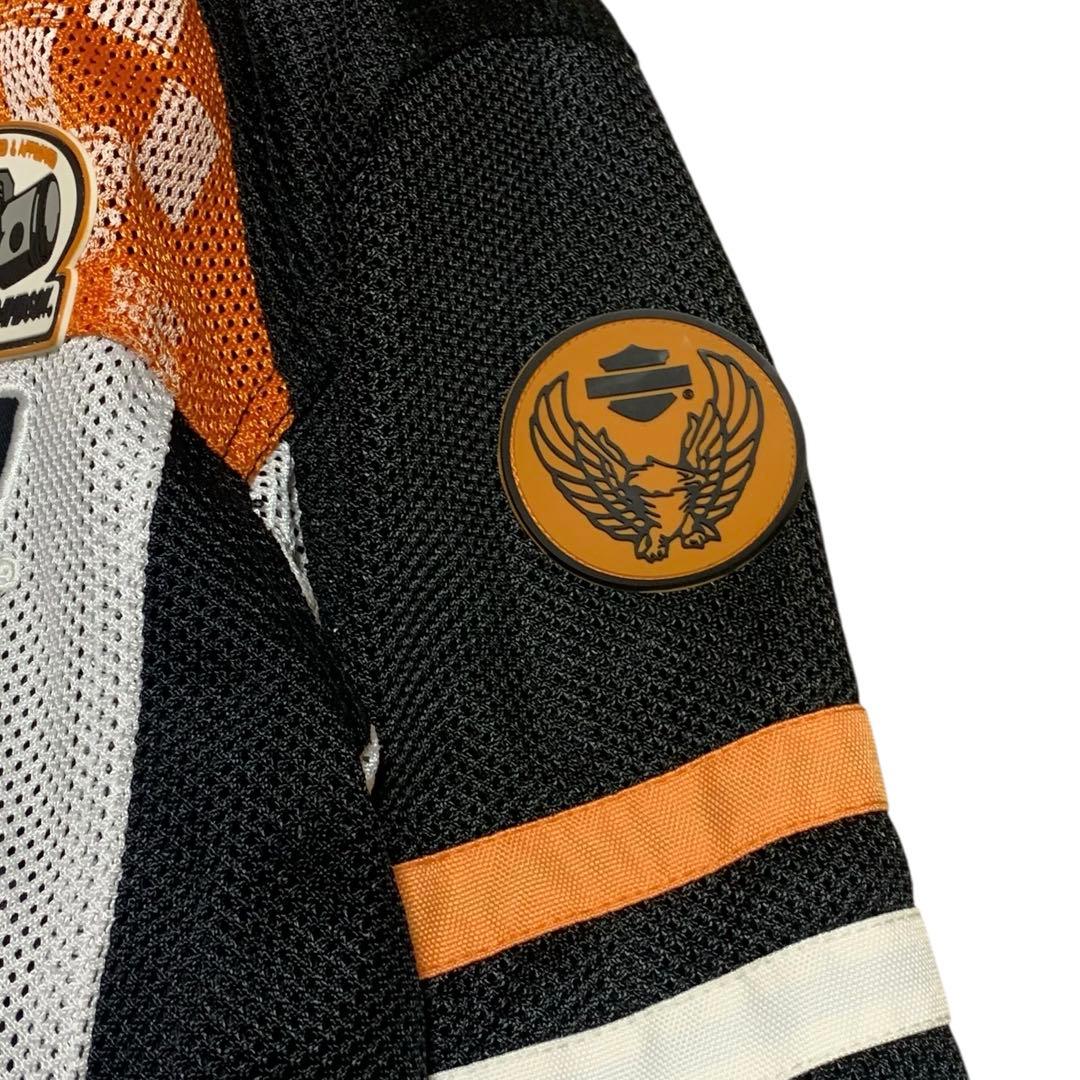 Harley-Davidson ジャケット メッシュ【M】ワッペン 刺繍