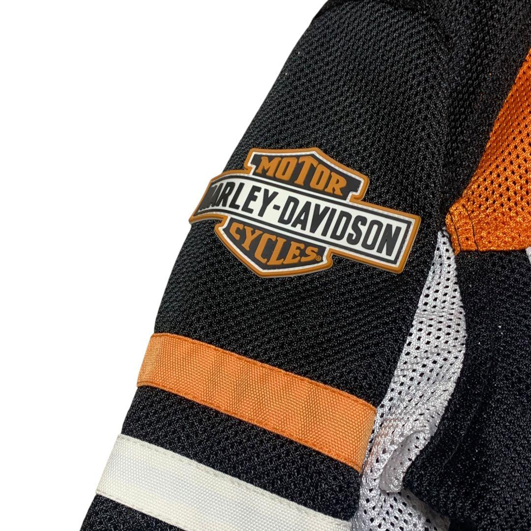 Harley-Davidson ジャケット メッシュ【M】ワッペン 刺繍