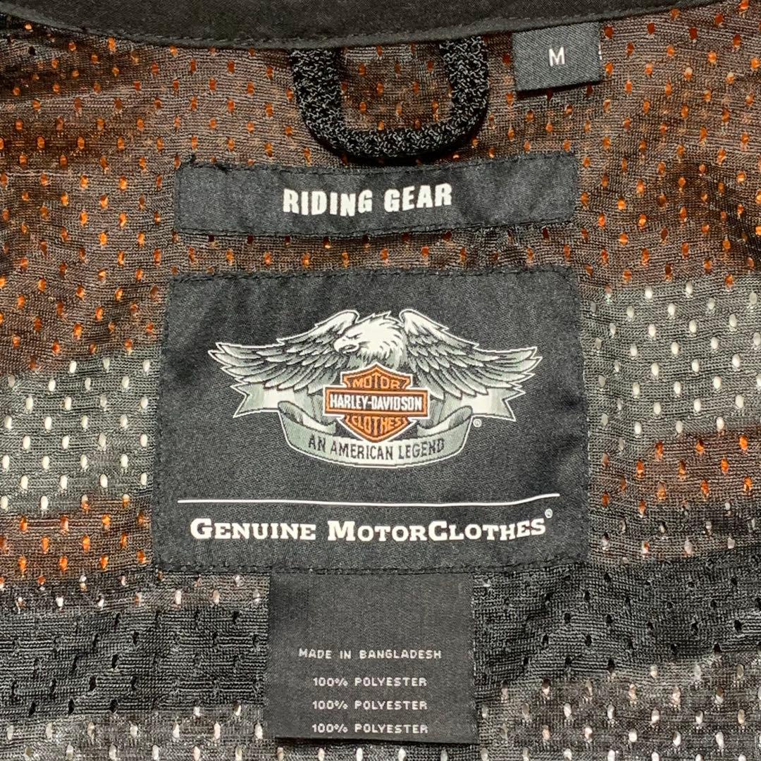 Harley-Davidson ジャケット メッシュ【M】ワッペン 刺繍