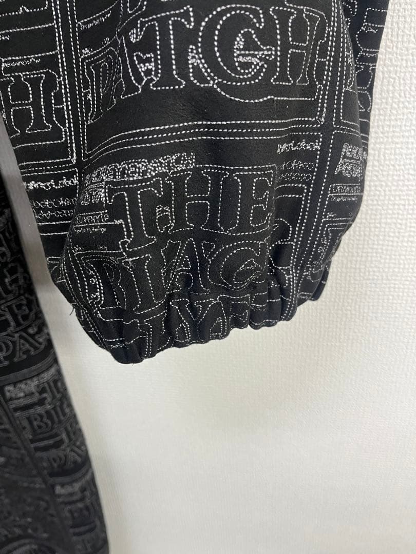 ブラックアイパッチ フェイクスエード パンツ SIZE XL 黒