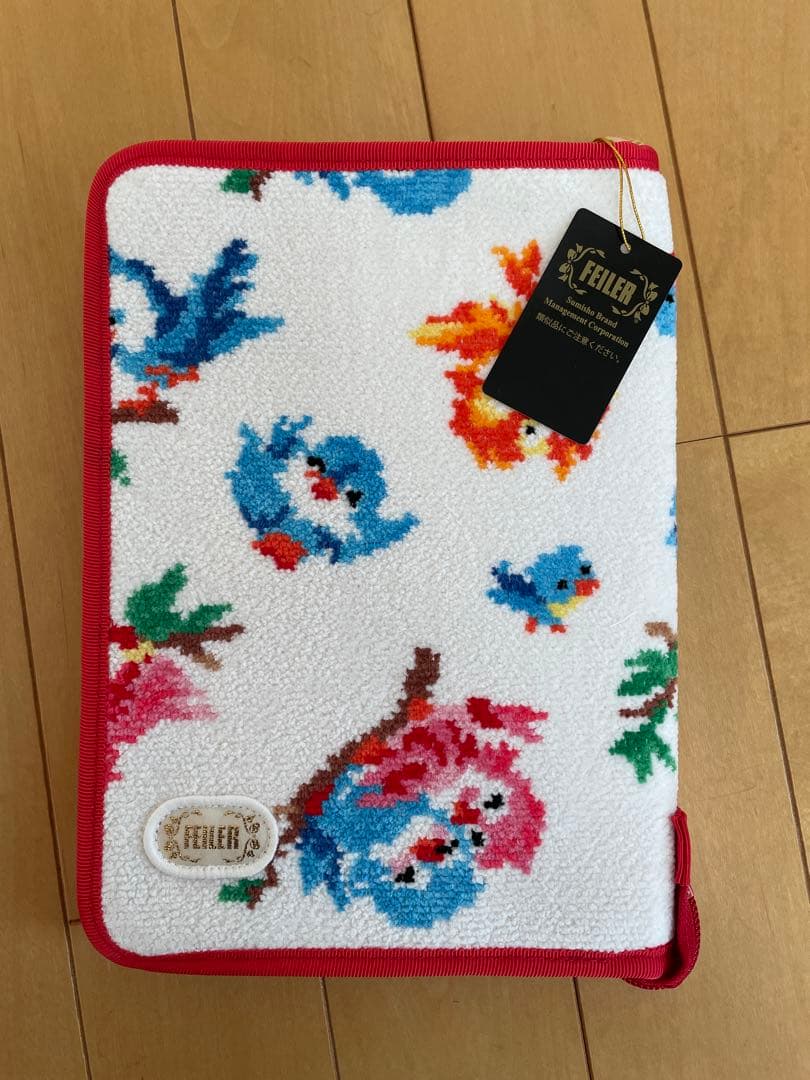 FEILER 新品未使用正規品 マルチケース 花と小鳥