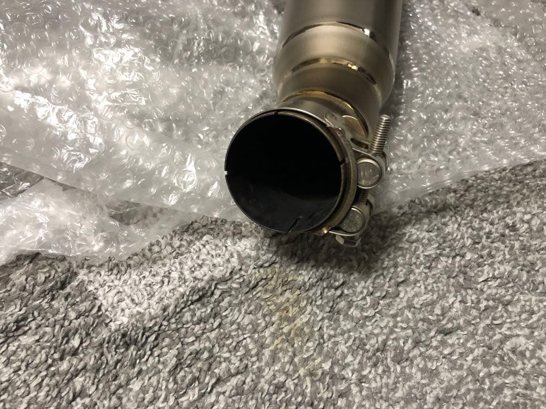 おぬすさん専用　ステンレススチール 曲がったマフラー部品