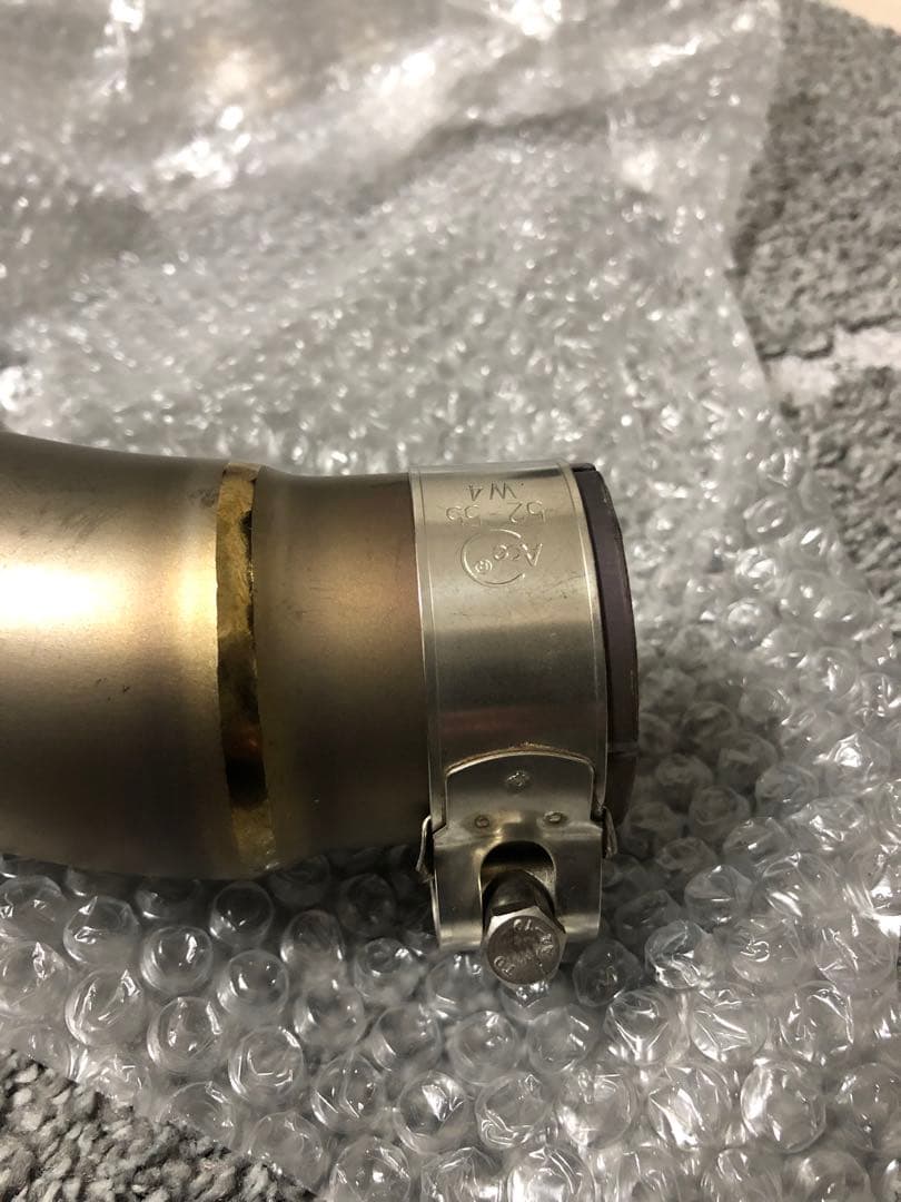 おぬすさん専用　ステンレススチール 曲がったマフラー部品