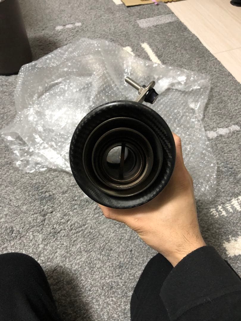 おぬすさん専用　ステンレススチール 曲がったマフラー部品